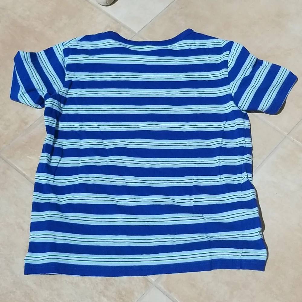 Childrens place striped tees large , set of 2 Shirts